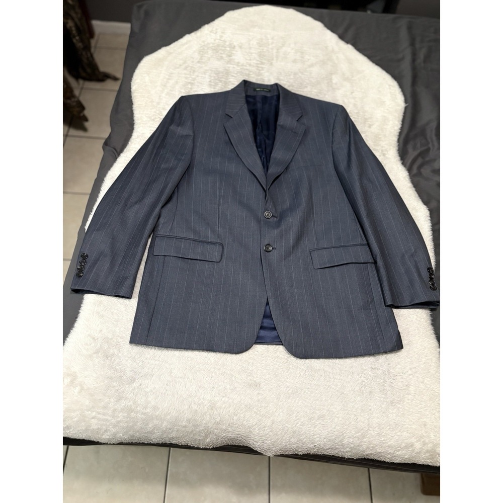 Lauren Ralph Lauren Men's Blue Pinstripe‎ Sport Blazer Jacket Size 44R